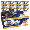 VLHKÉ KRMIVO PRE DOSPELÉ MAČKY PREVITAL MULTIBOX 12X85G MUS MIX 4 CHUTÍ