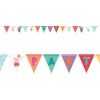 Girlanda happy birthday prasiatko Peppa 330 cm - Amscan