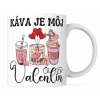 Keramický hrnček - Káva je môj Valentín ... - Hrnček Classic 330ml