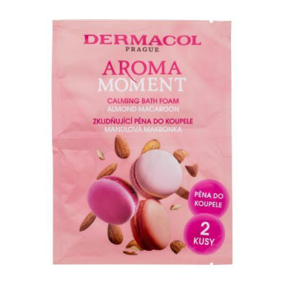Dermacol Aroma Moment Almond Macaroon upokojujúca pena do kúpeľa 2x15 ml unisex