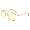 GUNNAR kancelářske/herní brýle MAVERICK ROSE GOLD * jantárová skla * BLF 65 * GUNNAR focus