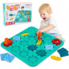 LOGICKÁ HRA PRE DETI PUZZLE BLUDISKO BUDOVANIE CIEST ZÁBAVA DARČEK