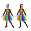 KOSTÝM PRE DETI SKELET BALERÍNA DÚHOVÁ TANEČNICA KOSTÝM HALLOWEEN 104