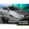 Plexi, ofuky RENAULT Fluence, 4D, 2010 =>, přední