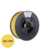 Tisková struna (filament) C-TECH PREMIUM LINE, PETG, zinková žlutá, RAL1018, 1,75mm, 1kg