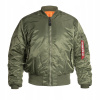 Alpha Industries Bomber MA-1 100101 01 bunda L (Alpha Industries MA-1 Flyers Sage Green L bunda)