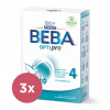 3x BEBA OPTIPRO® 4 Mlieko batoľacie, 500 g​