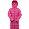 Dětský zimní kabát ALPINE PRO Defro růžový Velikost: 152-158