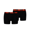 Puma Basic Boxer 2P Sn99 Black/Orange Small