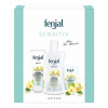 Fenjal Sensitive sprchový gél 200 ml + krém na ruky 75 ml + krémové toaletné mydlo 100 g darčeková sada