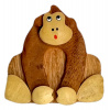 2Kids Toys Drevená magnetka veľká Opica hnedá 2Kids Toys