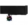 Lian Li HYDROSHIFT II LCD-C 360N Fanless ARGB AiO Watercooling - black GHS2LCD36B