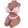 Męski masturbator Torso Sex Doll hľadá piersiowy, waginalny a analny Brown