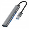 ROZBOČOVAČ ADAPTÉR HUB SPLITTER SLIM 3x USB 2.0 1x USB 3.0