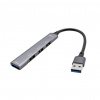 i-tec Metal U3HUBMETALMINI4 hub USB 3.2 Gen 1 (3.1 Gen 1) Type-A Kovová (U3HUBMETALMINI4)