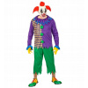 HROZNÉ OBLEČENIE KLAUN HROZNÉHO KLAUNA JOKER XL
