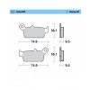 Brzdové platničky Moto-Master SinterPRO GP/ CR,KX,RM,YZ,GAS GAS zadné