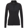 Dámske bundy EA7 Woman Jersey Bomber Jacket - black - Čierny (XL)