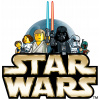 CUKROVÁ TLAČ jedlý obrázok na tortu Cukrová hmota Star Wars Lego + MENO TEXT