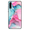 Lesklé pouzdro iSaprio pro Huawei P30 Lite - Ethereal Flow (Lesklé pouzdro, kryt, obal iSaprio Exclusive na mobil Huawei P30 Lite s motivem Ethereal Flow - elegantní skleněný vzhled, skvělá ochrana mo