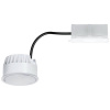 Paulmann LED Coin Base LED vstavané kúpeľňové svetlo En.trieda 2021: G (A - G) LED opálová; 93076