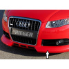 Rieger Tuning spojler pod predný nárazník pre Audi A4 (8E) Typ B7 Avant, Sedan, facelift, r.v. od 11 / 04-, Prevedenie s rebrovaním