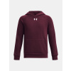 Chlapčenská mikina Under Armour UA Rival Fleece Hoodie Červená YXS