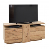 Livetastic TV DIEL, sukový dub, farba duba, 155/72/50 cm - Komody - 000196043843