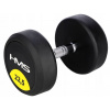 Pevné potiahnuté/gumované činky HMS 1x 22,5 kg