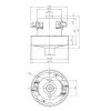 Motor vysávača ETA 416, 417, 098890010, AMETEK - 1200 W - PAGODA, Vysávače