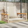 Hojdacia Lavica 63X62X40 Cm Polyratan