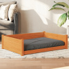 VidaXL pelech pre psa hnedé 105,5 cm x 75,5 cm