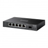 Prepínač TP-Link SG2206MP 5x GLan/PoE+, 1x SFP, 63W, Omada SDN, 52451102