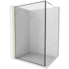 Mexen Kioto sprchová stena 100 x 200 cm, transparentnéné/čierny vzor 8 mm, zlatá - 800-100-101-50-70