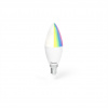 Hama SMART WiFi LED žiarovka, E14, 5,5 W, RGBW, stmievateľná 85395200