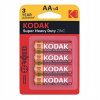 Zinko-uhlíková batéria Kodak AA (R6) 4 ks