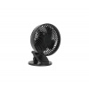 Kobi | Nabíjací stolný ventilátor s klipom VIENTO 6W/5V 2000 mAh čierna | KB0503