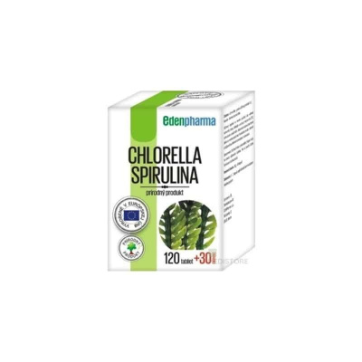 EdenPharma Chlorella + Spirulina 150 tabliet