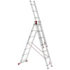 ENPRO 144627 Žebřík Al, 3 x 8 příček, 2,30 - 5,13 m univerzální, ALVE 6608