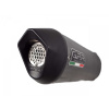 GPR Koncovka výfuku Slip-on GPR FURORE EVO4 E4.A.70.CAT.FP4 Matte Black including removable db killer, link pipe and catalyst