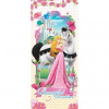 Dverová fototapeta - DV0256 - Walt Disney princezná 91cm x 211cm - Samolepiaca fólia
