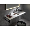 Sapho Plato doska Rockstone 90 x 2,4 x 50 cm biela matná PL090-0101