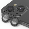 AppleMix Tvrdené sklo pre Apple iPhone 15 / 15 Plus - na objektív fotoaparátu - čierne