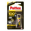 PATTEX 100% transparentná gel 8g