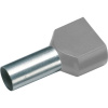 Cimco 187724 dutinka 2.5 mm² čiastočne izolované sivá 100 ks; 187724