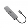 Acer 5IN1 Type- C dongle,HDMI,USB3.0,USB-C,100W PD,Dark Silver HP.DSCAB.021