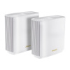 ASUS ZenWiFi AX (XT9) AX7800 2er Set Weiß Trojpásmový (2,4 ghz/5 ghz/5 ghz) Wi-Fi 6 (802.11ax) Biela 4 Vnútorný (90IG0740-MO3B40)