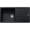 FRANKE Basis BFG 611 Fragranit drez s odkvapávacou plochou, obojstranný, horná montáž, 970 x 500 mm, onyx, 114.0285.305