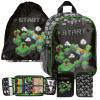 PREDŠKOLSKÝ BATOH PASO MINECRAFT START + 2 ďalšie produkty (BATOH DO ŠKOLSKEJ ŠKOLKY MINECRAFT START HRA PASO SET X3)