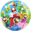 Párty papierové taniere 22cm 10ks Mario - Cakesicq - Cakesicq